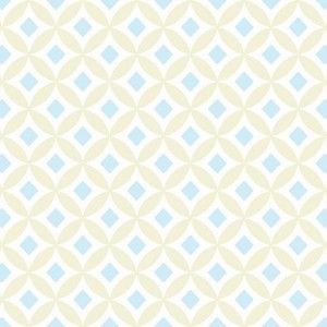 Papel de parede - cool kids - Bolas lilás com losangos azuis , cód : KS2407