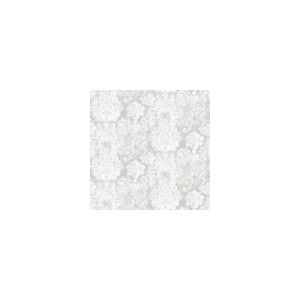 Papel de parede - Diplomata - Fundo cinza claro com flores brancas, cíod : 3132