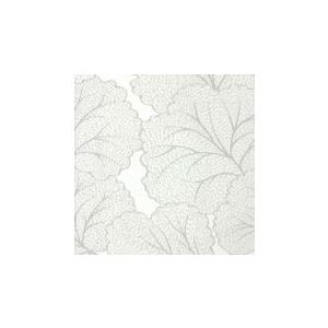 Papel de Parede -Brera-Fundo bege com folhas em contorno fendi, Cód : 28132