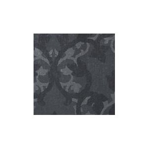 Papel de Parede -Brera-Fundo preto com medalhões pretos e cinza , Cód: 28144