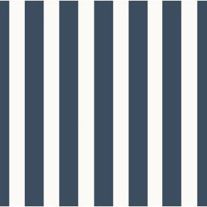 Listras azul marinho e  branco 