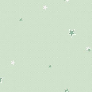 Star 8913-2 Papel de  Parede estrelas que brilham verde 