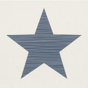 Bambino XVII  245523 Papel de  Parede  estrela azul marinho 