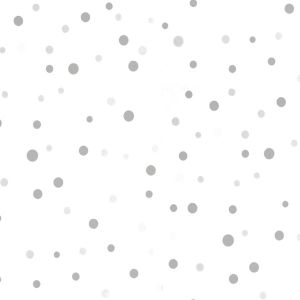 Sambori  137-1 Papel  de Parede  bolas em tons cinza com fundo branco 