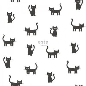 Star 928 Papel de  Parede gatos pretos 