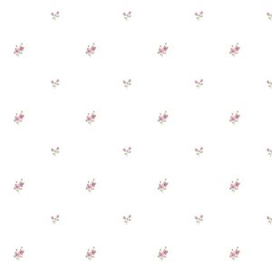 Valentine   1725-1 papel de  parede  mini flores rosa 