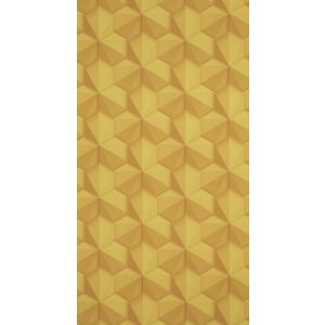 Loft  218417 Papel de Parede  3d  geometrico amarelo 