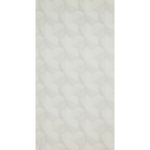Loft  218419 Papel de Parede  3d  geometrico  cinza claro e branco 