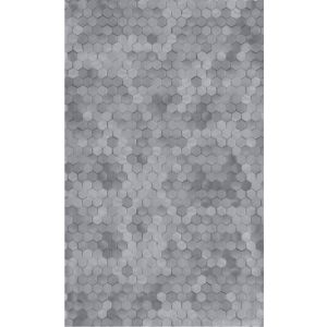 Dimensions   219588 Papel de  Parede hexagonos em tons de cinza 