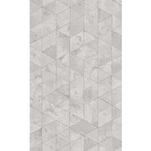 Dimensions   219800  Papel de  Parede  triangulos fundo couro  cinza claro 