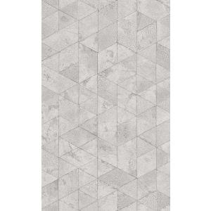 Dimensions   219800  Papel de  Parede  triangulos fundo couro  cinza claro 