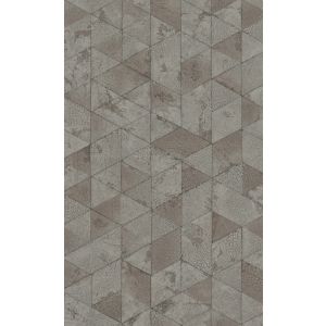 Dimensions   219805  Papel de  Parede  triangulos  com fundo  couro marrom cafe 