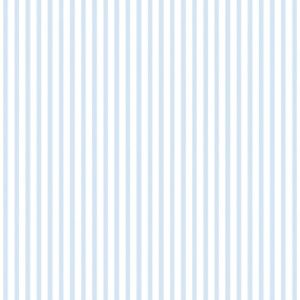Lullaby  230-1 Papel de parede listras branco e azul 