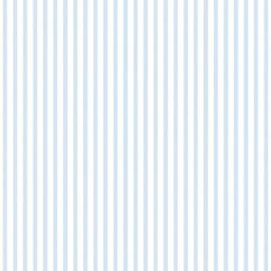 Lullaby  230-1 Papel de parede listras branco e azul 