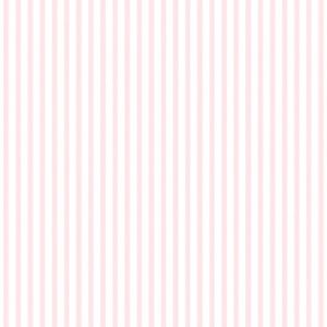 Lullaby  230-2 Papel de parede listras branco e rosa 