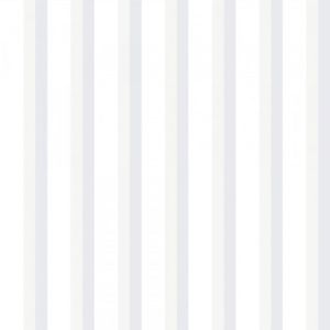 Lullaby  231-3 Papel de parede listras branco  cinza e prata 