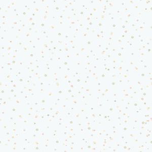 Enzo  289-3 Papel de parede com bolinhas  rosa ,verde e bege