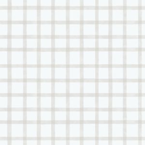 Enzo  290-3 Papel de parede xadrez  cinza  e branco