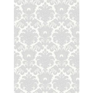 Tradizioni 33321   Papel de parede  medalhão cinza