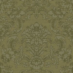 Tradizioni 33347    Papel de parede  medalhão verde escuro