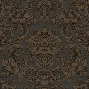 Tradizioni 33349    Papel de parede  medalhão marrom