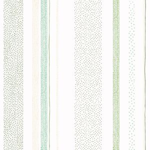 Brincar 3616 papel de parede  listras decoradas verde e bege 