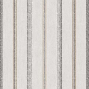 Top Stripes 38429 Papel de parede riscas marrom e preto