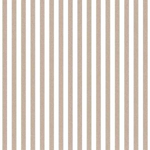 Top Stripes 38437 Papel de parede riscas marrom e branco