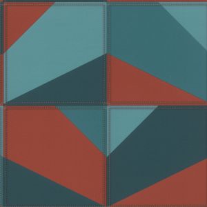 Club  419269 Papel  de Parede  triangulo vermelho e tons azul 