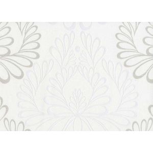Splendid   4267-10   Papel de  Parede flores cinza 