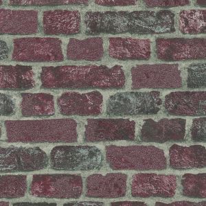 Imagine  58408  Papel  de Parede  tijolos vermelho com textura  de tijolo real 