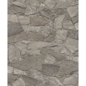 Belinda 6722-30 Papel de parede pedra irregular marrom