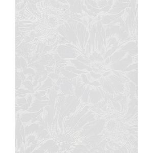 Giulia  6782-20 Papel de parede flores grandes com baixo relevo palha
