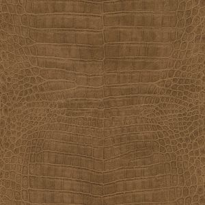 African Queen III  751314 Papel de parede couro marrom jacaré