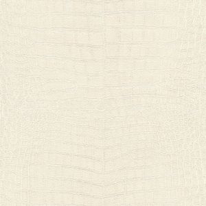 African Queen III  751321 Papel de parede couro branco crocodilo