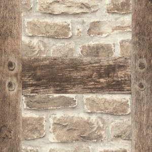 Barbara 2018 860511 papel de parede tijolos com tiras de madeira 