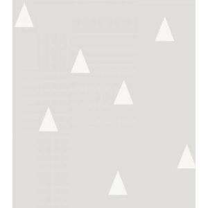 Star 867 Papel de  Parede triangulos  branco com fundo  cinza 