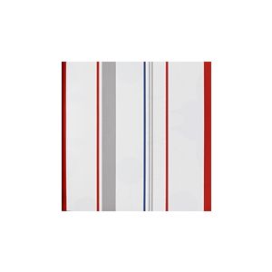 Play 96614  Papel de parede Listras azul vermelho branco e cinza 