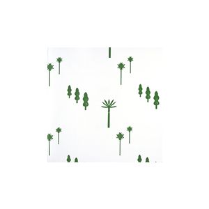 Play 97203 Papel de parede arvores diversas verde