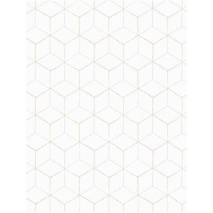 Smith   9C010201 Papel de  Parede  cubos em 3d  bege 