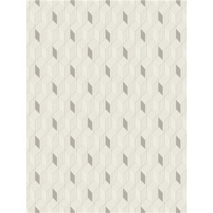 Smith  9C010401 Papel de  Parede  cubos em 3d  bege  e marrom 