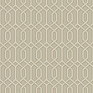 Beaux Arts 2   ba220015 Papel de  Parede  Forma geometrica marrom 