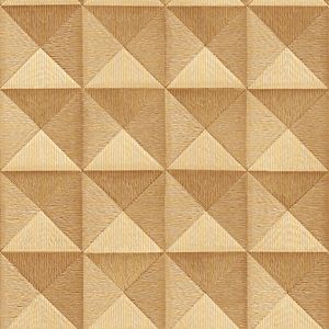 Beaux Arts 2   ba220063 Papel de  Parede 3d  acetinado  com triangulos  dourado 