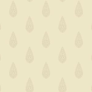 Kashimir   BH8324  Papel de  Parede fundo bege com gotas decoradas 