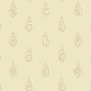 Kashimir   BH8324  Papel de  Parede fundo bege com gotas decoradas 