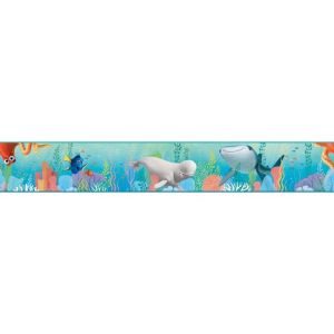 Disney 3  DY0124BD Papel de  Parede faixa fundo do mar dory 