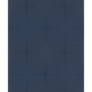 Elune EN3103 Papel de  Parede  quadrado azul marinho com brilho 