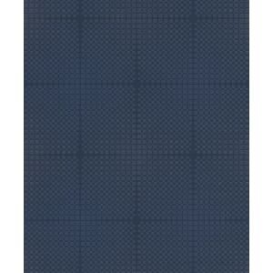 Elune EN3103 Papel de  Parede  quadrado azul marinho com brilho 