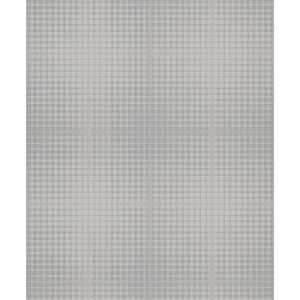 Elune EN3201 Papel de  Parede  quadrados pretos com brilho 