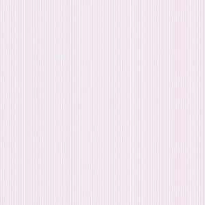Just for Kids 2  G56014 Papel de  Parede listras finas branca e rosa 